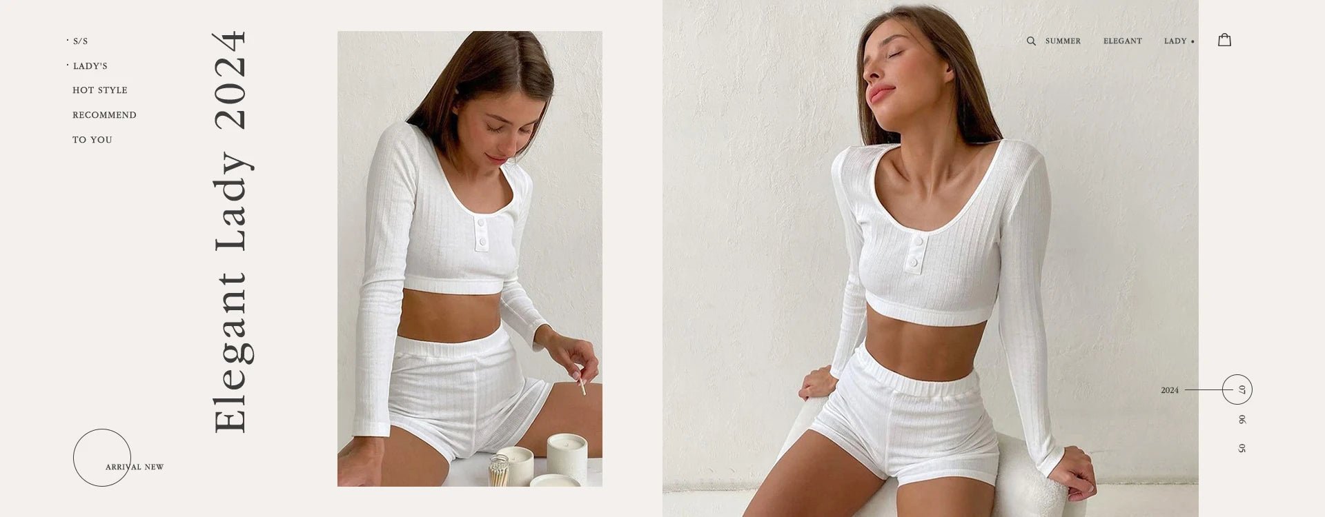 Two - Piece Nightwear Set - Turn - Down Collar And 100% Cotton Long - Sleeve Top - Cozy Casual Homewear - SN Wigs & More