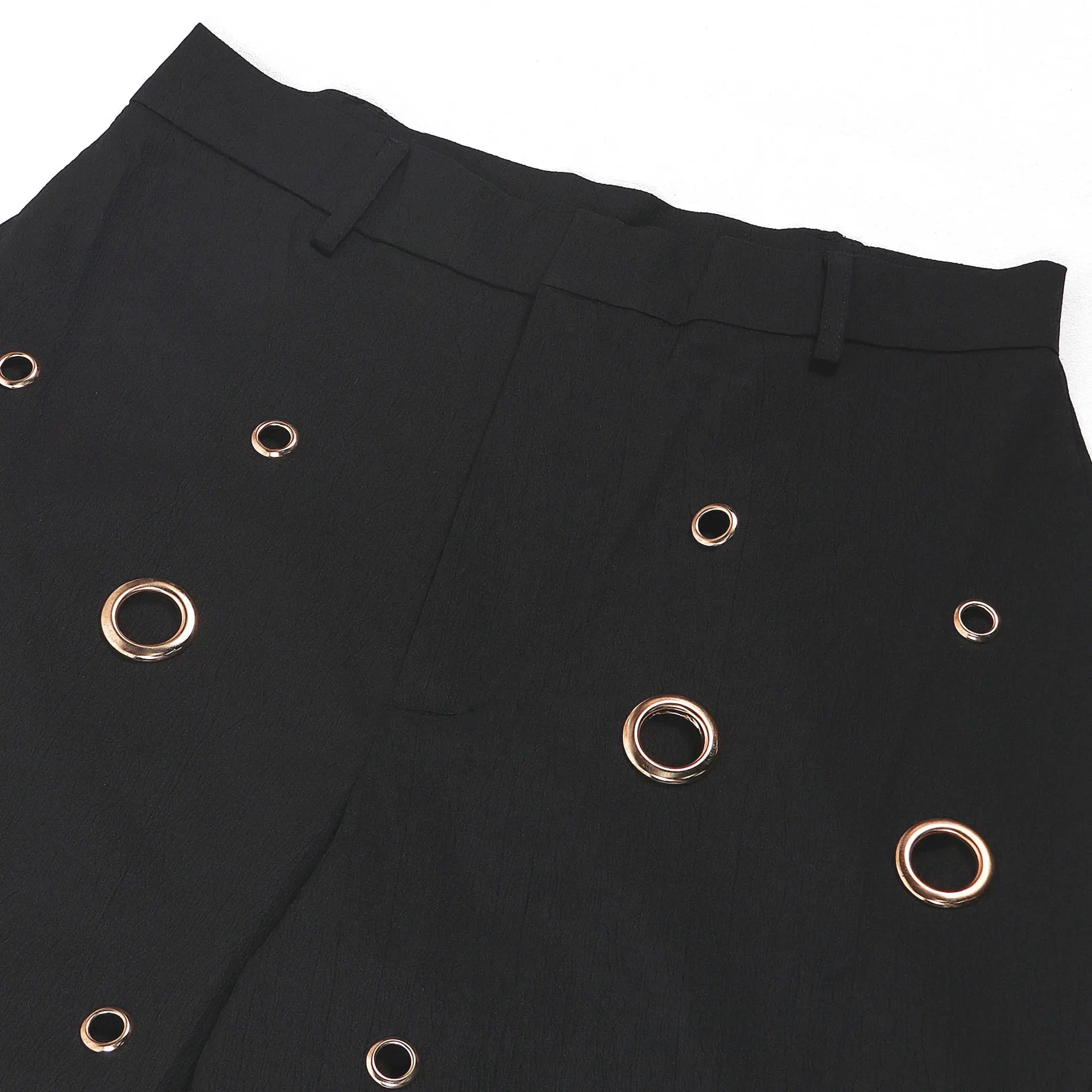 Two Piece Pant Set Strapless Bustier Top High Waist Wide Leg Y2K Streetwear Collection - SN Wigs & More