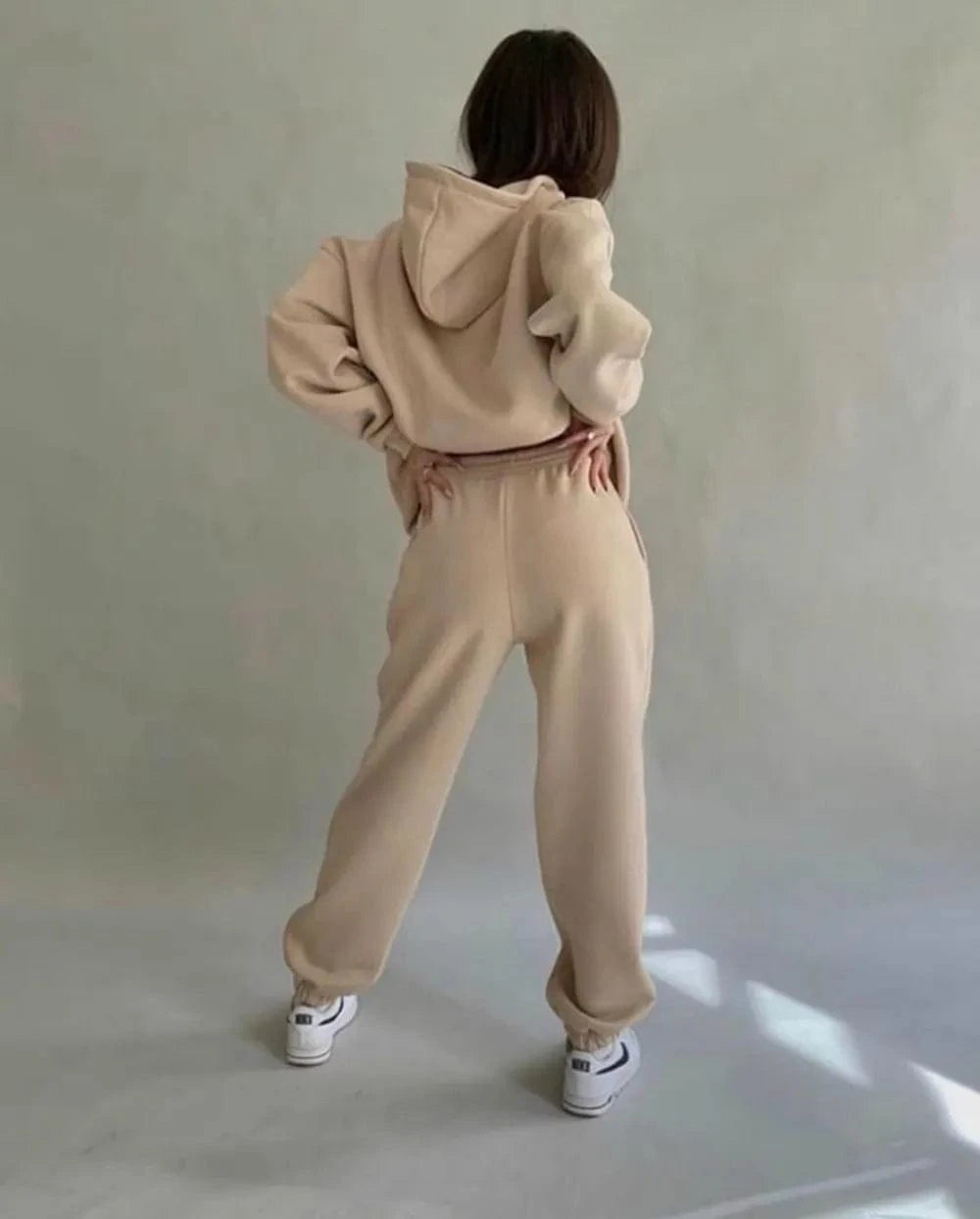 Two Pieces Sets Women Outfits Autumn Winter Long Sleeve Tracksuit Ladies Sportswear Top + Pants Jogging Suits Women's New 2024