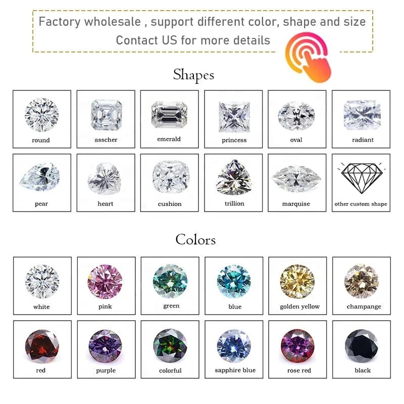 Two rows moissanite stones ear stud diamond huggie earrings 925 silver white/rose/yellow gold plated moissanite earrings jewelry