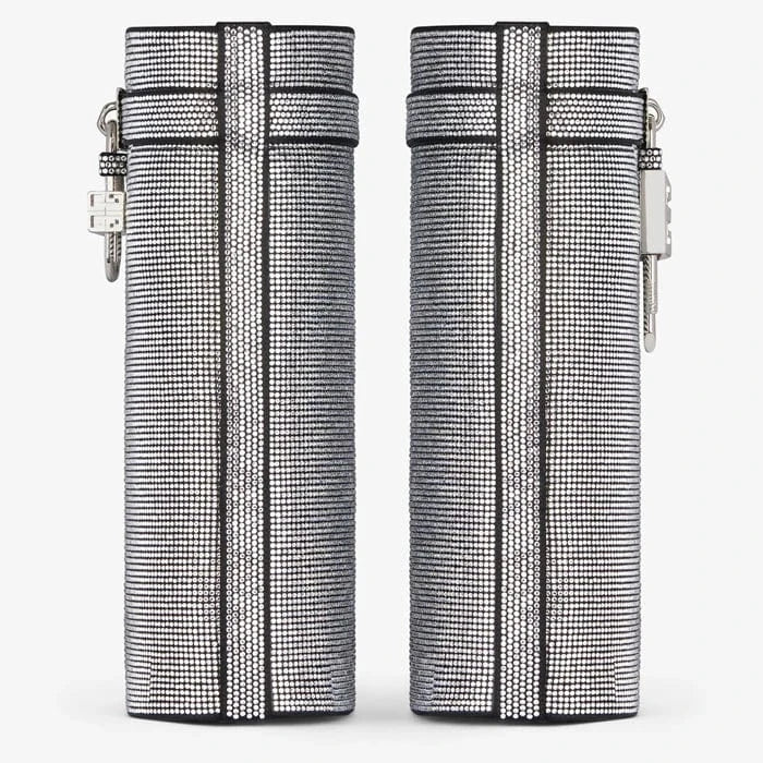 UBILILIA Ladies designer high heels Overlay shiny midi Boots peep toe genuine Leather wedge Heels Women rhinestone heeled sandal