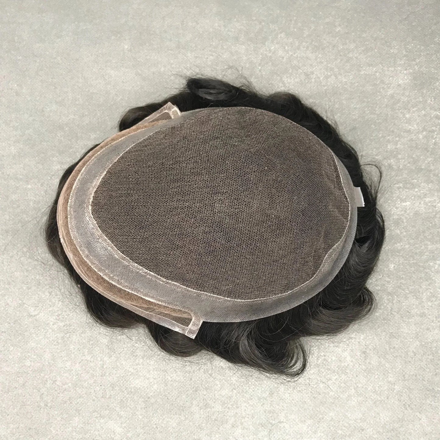 Ultra Thin Skin 0810mm Toupees 8x10 Natural Men's Toupee Hair Replacement System Wholesale Man's Wig