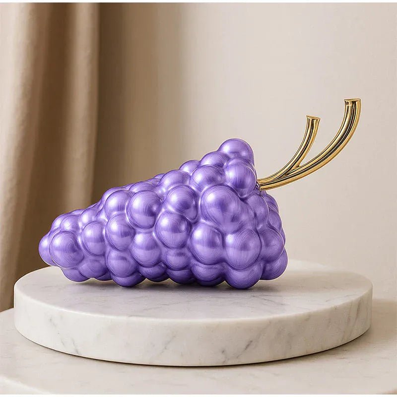 Unique Grape Shape Clutch Bag Evening Bag Luxury Creative Fruit Design Women's Crossbody Bag Elegant Cosmetics Storage Chain Bag - SN Wigs & More