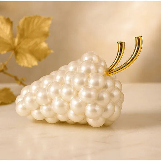 Unique Grape Shape Clutch Bag Evening Bag Luxury Creative Fruit Design Women's Crossbody Bag Elegant Cosmetics Storage Chain Bag - SN Wigs & More