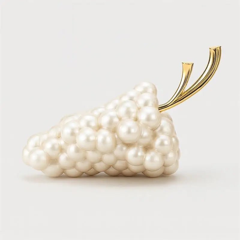 Unique Grape Shape Clutch Bag Evening Bag Luxury Creative Fruit Design Women's Crossbody Bag Elegant Cosmetics Storage Chain Bag - SN Wigs & More