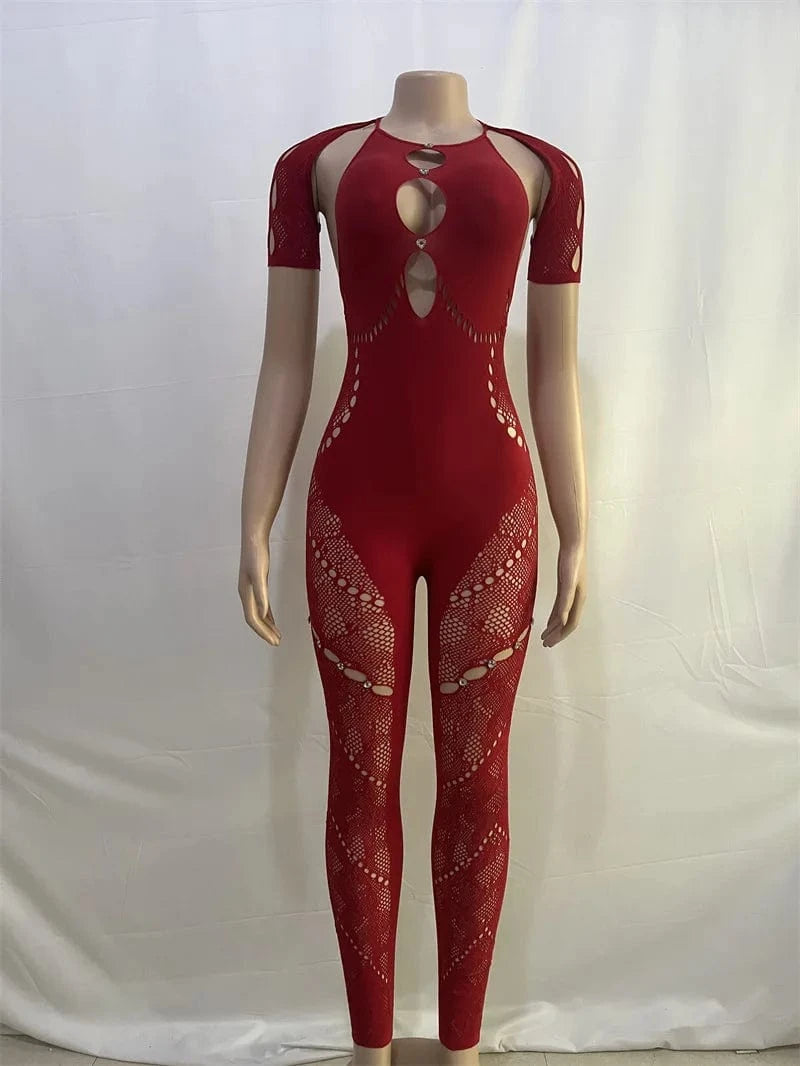 Valentines Clothes 2024 Outfits Short Sleeves Spandex Full Bodysuits for Women Sexy Cutout Shapewear Lace Bodysuit Thong