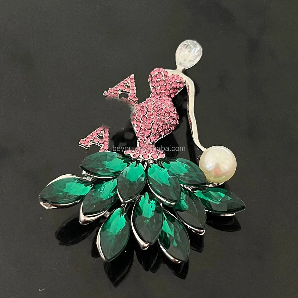 vintage / 16inches / chocker Pink Green Luxury Rhinestone Sweet Cool Tassel Iced Out Crystal Necklace Adjustable Collar Chain Women's Fashion Jewelry