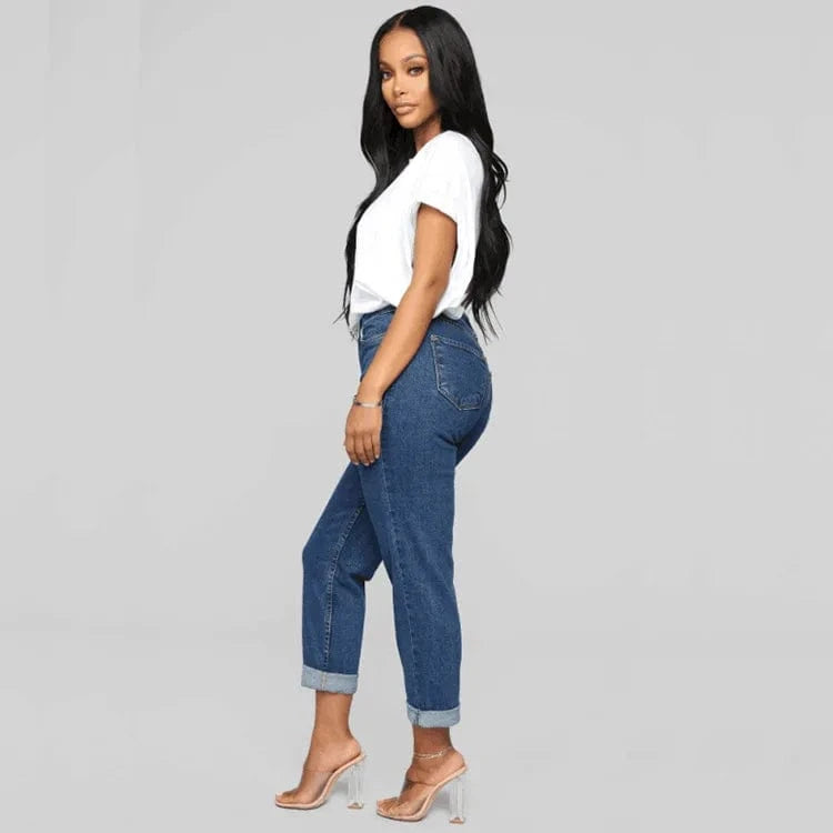 Vintage Blue Straight Cut Jeans