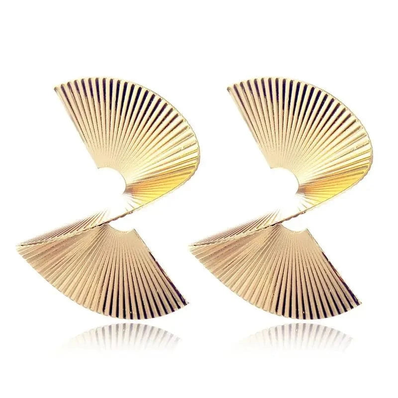 VKME Fashion Vintage Earrings For Women Big Geometric Statement Metal Drop Earrings Trendy Earings Jewelry Accessories