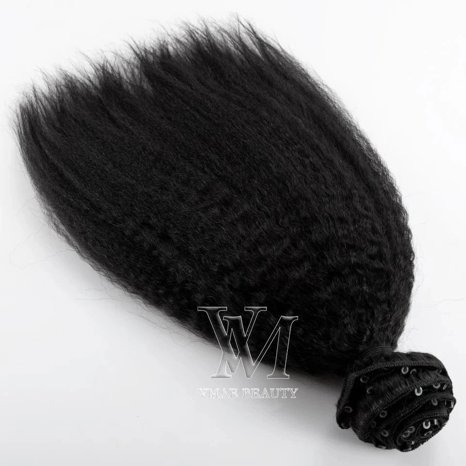 VMAE 100g Natural Color Body Deep Water Loose Wave Kinky Straight Human Hair Extension with Micro Beads Soft Remy Hair Grade