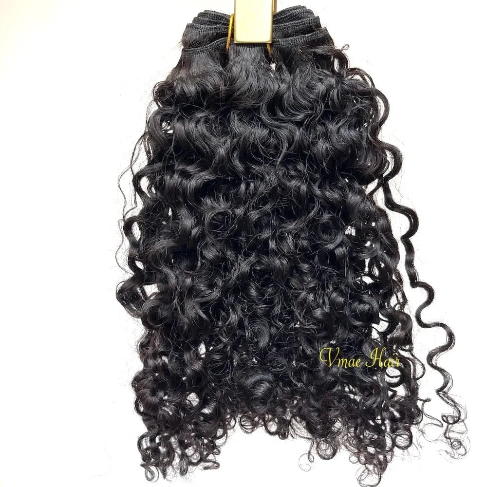VMAE Bundle Hair Vendors Wholesale Remy Cuticle Aligned Hair Weft Raw Vietnamese Kinky Curly Human Hair Bundles