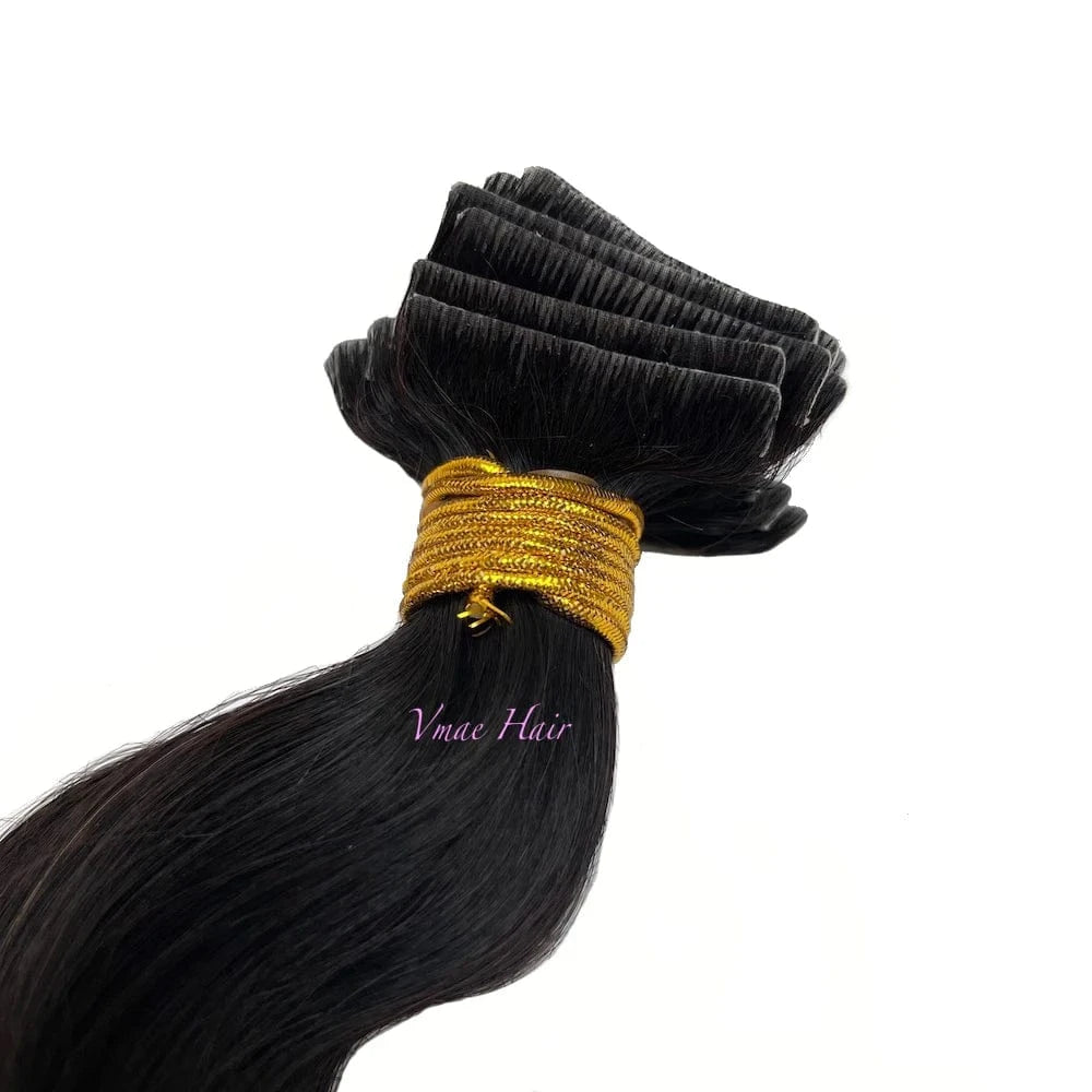 Vmae Injected Virgin Remy Cuticle Aligned Body Wave Kinky Curly Straight Raw Tape Ins Invisible Tape In Extensions Human Hair