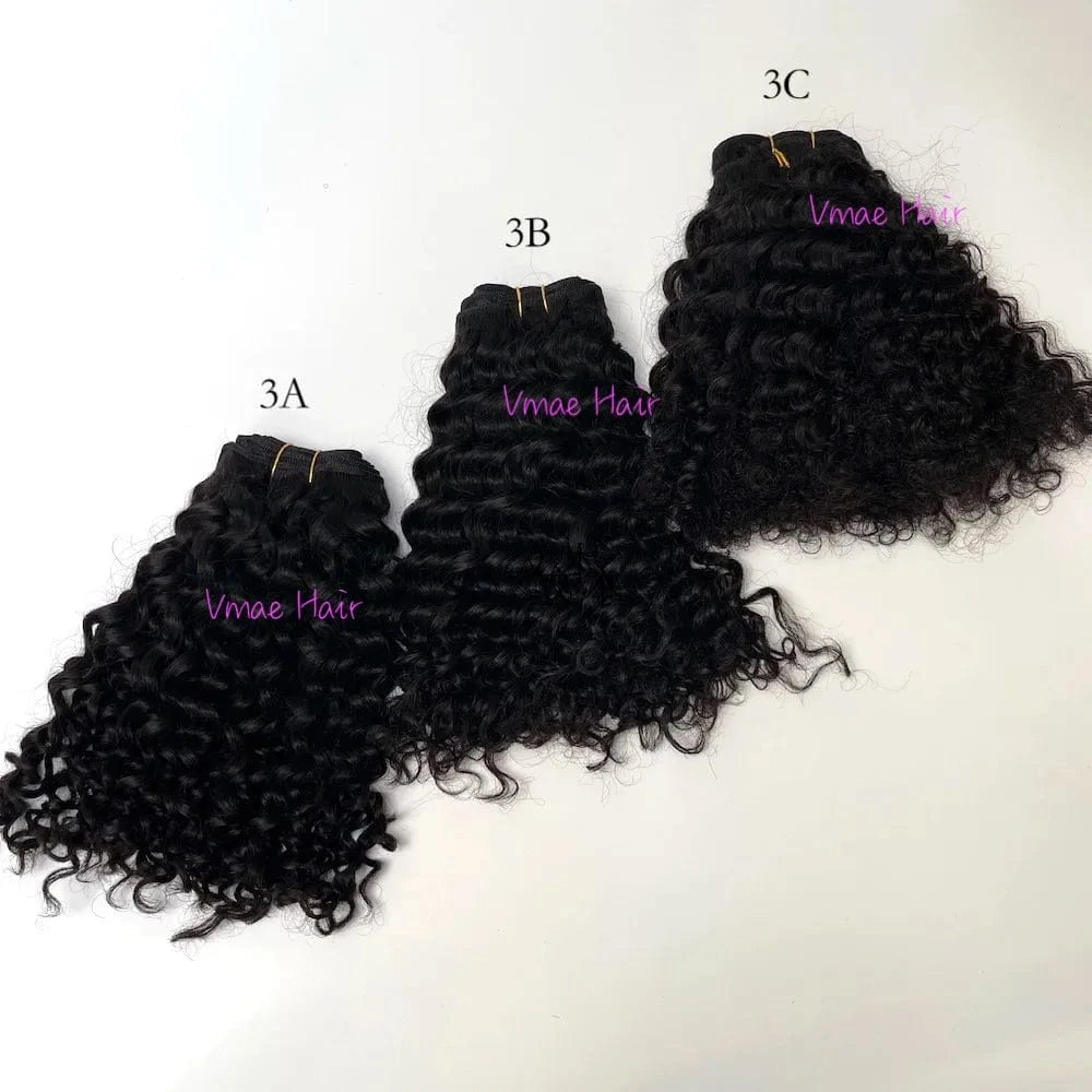 VMAE Wholesale Unprocessed Raw Water Wave Deep Wavy Cuticle Aligned Hair Weft Bundles Brazilian Human Hair Bundles Extensions