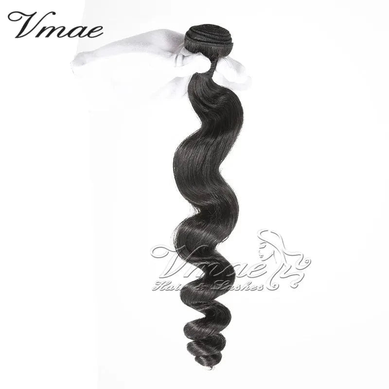 VMAE Wholesale Unprocessed Raw Water Wave Deep Wavy Cuticle Aligned Hair Weft Bundles Brazilian Human Hair Bundles Extensions