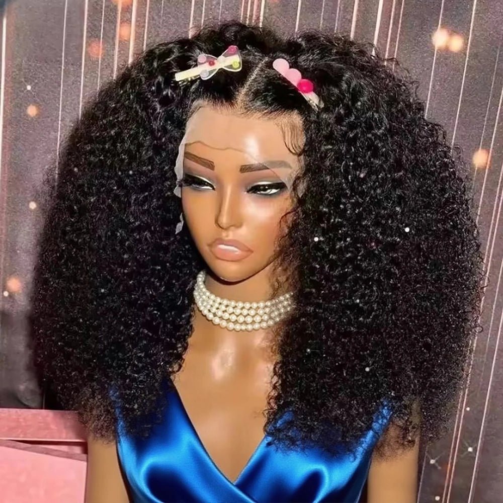 Water Curly Glueless Bob Wig (10–16 Inch Options) - SN Wigs & More