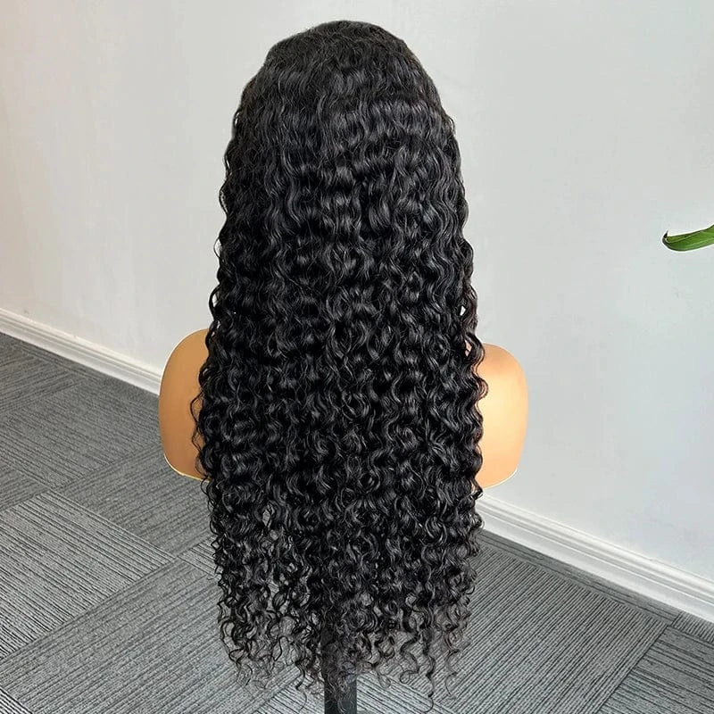 Water wave / 10-40 inch send inquiry for factory price 13x6 Body Wave Lace Front Wigs Pre Plucked 180% Density Transparent Lace Frontal Wig Human Hair for Black Women With Baby Hair
