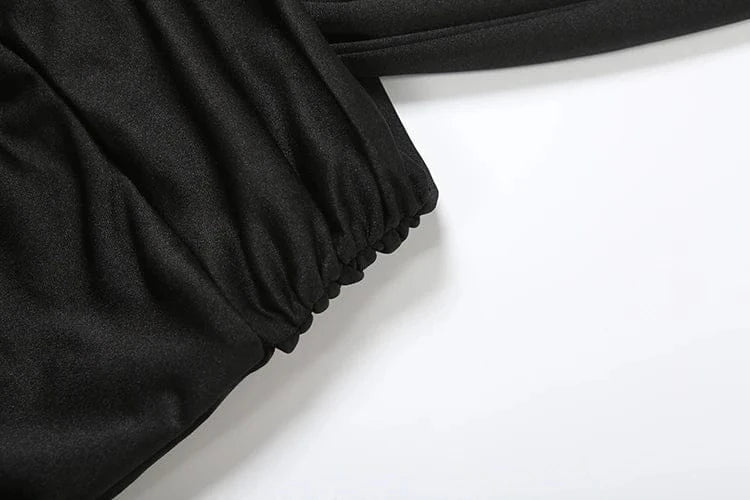 Weird Puss Patchwork Halter Romper Women Ribbon Sleeveless Elastic Backless Workout Activewear Midnight Activity Slim Playsuits - SN Wigs & More