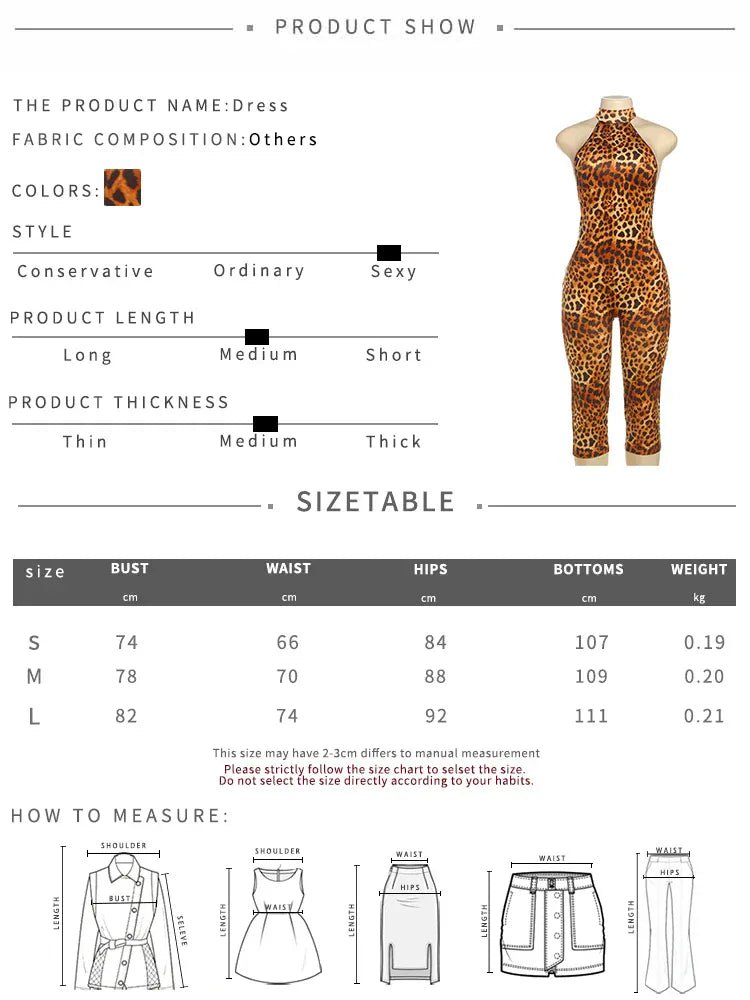 Weird Puss Sexy Print Halter Romper Women Bandage Summer Colorful Hipster Backless Activity Workout Fit Tight Stretch Playsuits - SN Wigs & More