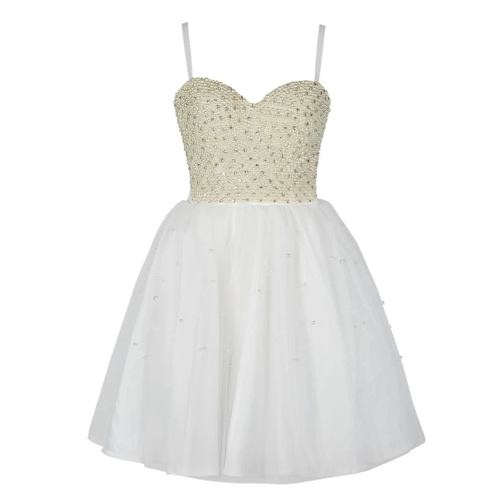 western bridesmaid chiffon beaded girls dinner party wedding short fashion evening dresses