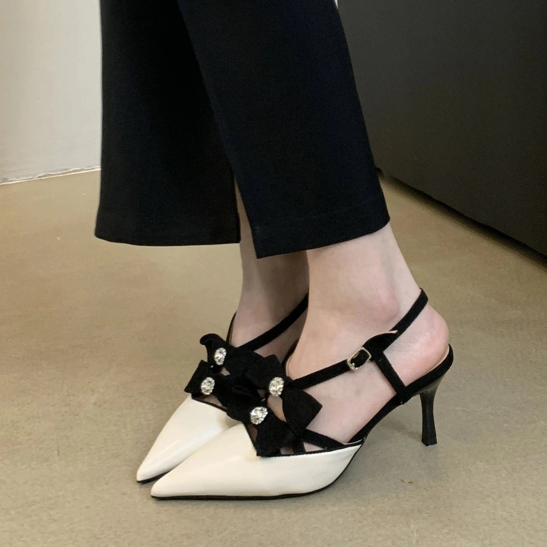 White Flower Pumps New arrival womens wedding shoes Bride High heels platform shoes for woman ladies party dress shoes