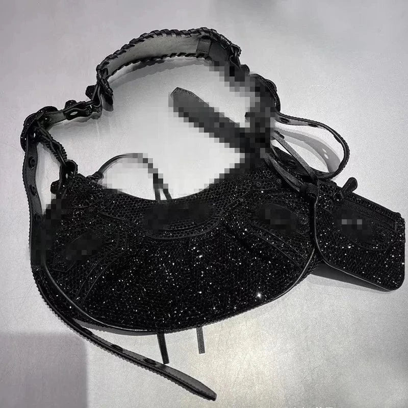Wholesale 2024 new fashion luxury diamonds shiny designer handbags famous brands womens bags