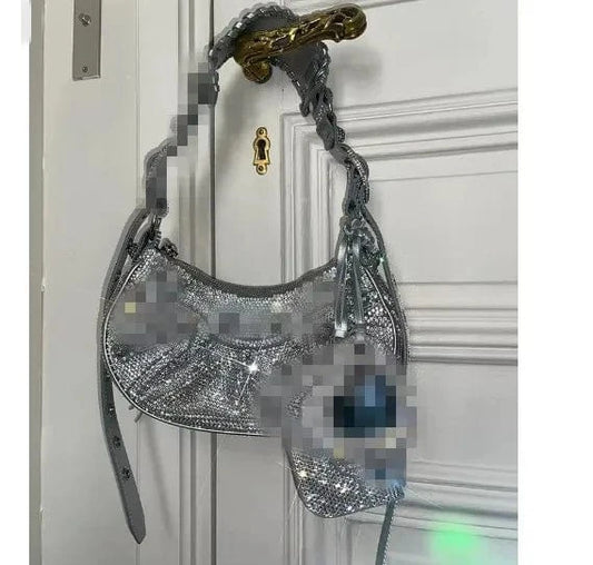 Wholesale 2024 new fashion luxury diamonds shiny designer handbags famous brands womens bags
