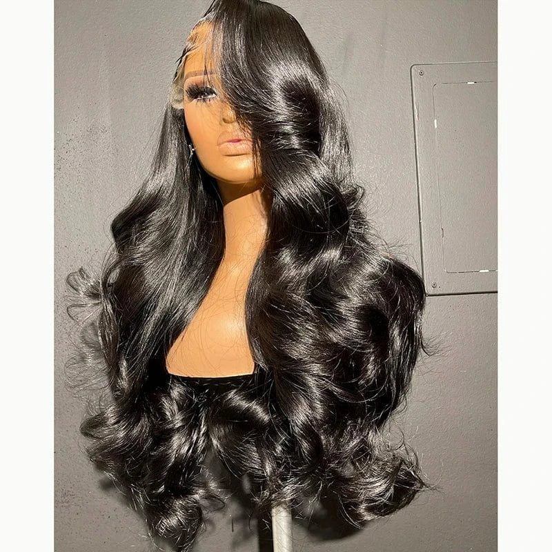wholesale body wave 13x4 transparent lace front wigs 100% raw human hair best hd lace frontal 360 wig factory vendors