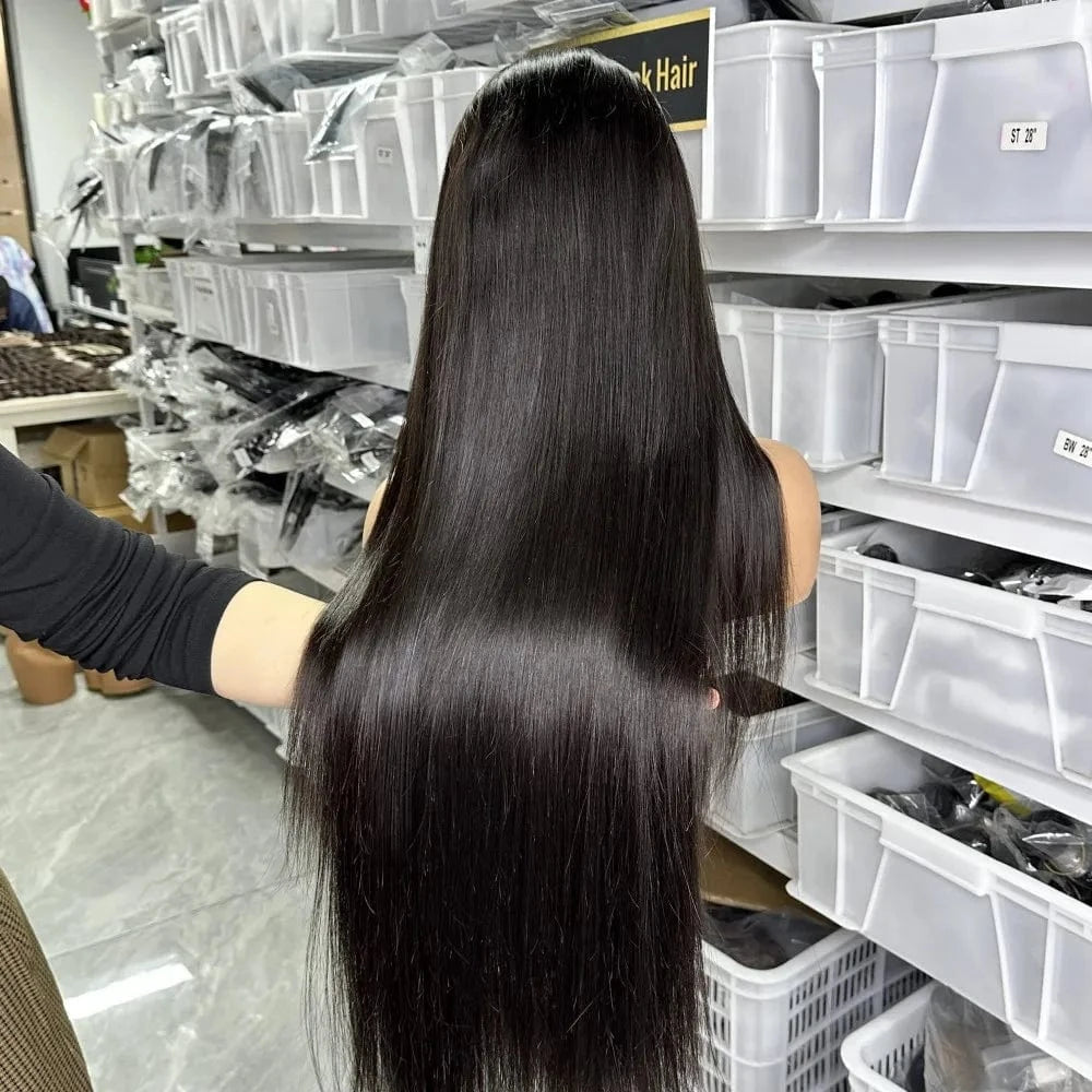 Wholesale Bone Straight Wig Glueless Pre Plucked Wig HD Lace Frontal Wigs Raw Unprocessed Brazilian Human Hair Vendor