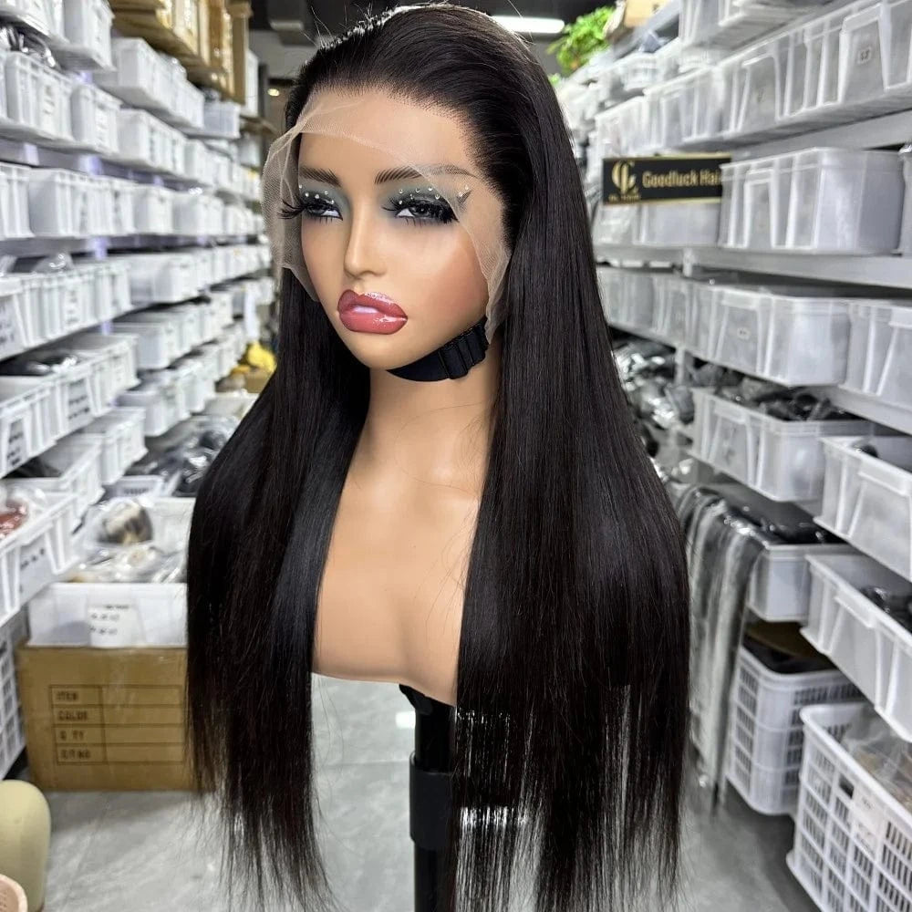 Wholesale Bone Straight Wig Glueless Pre Plucked Wig HD Lace Frontal Wigs Raw Unprocessed Brazilian Human Hair Vendor