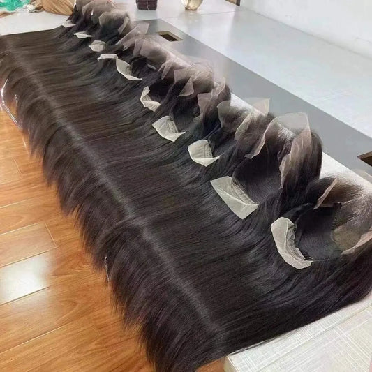 Wholesale Brazilian 13x4 Transparent Lace Front Wig Virgin Cuticle Aligned Human Hair Lace Wig 13x6 Lace Frontal Wig For Women