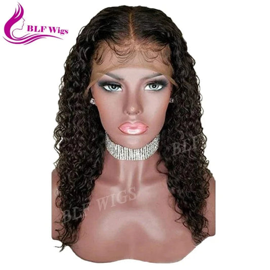 wholesale brazilian human hair lace front wig, 360 lace frontal wig human hair, party micro braided wigs for black women