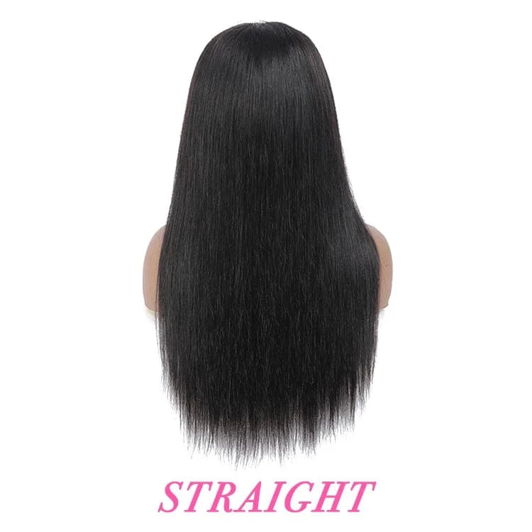 Wholesale Brazilian Raw HD Human Hair Transparent Lace Front Wig For Black Women, Deep Wave 13*4 HD Swiss Lace Frontal Wigs