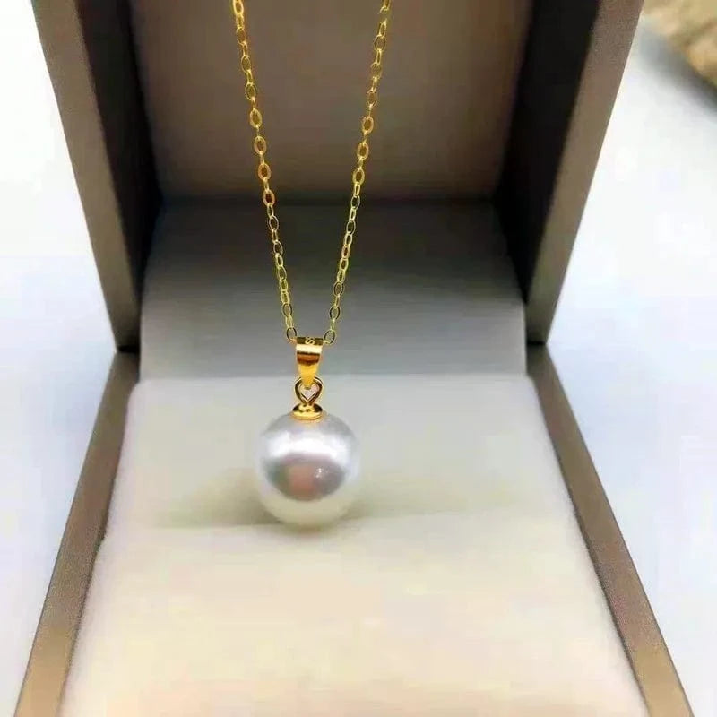 Wholesale Hot Selling Boutique Fashion Jewelry Nice Freshwater Pearl Jewelry 925 Sterling Silver Necklace for Women