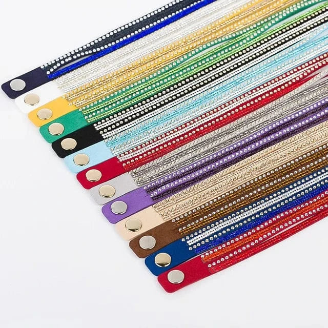 wholesale jewelry Fashionable Adjustable Rhinestone  hot drill bangle bracelet  for woman