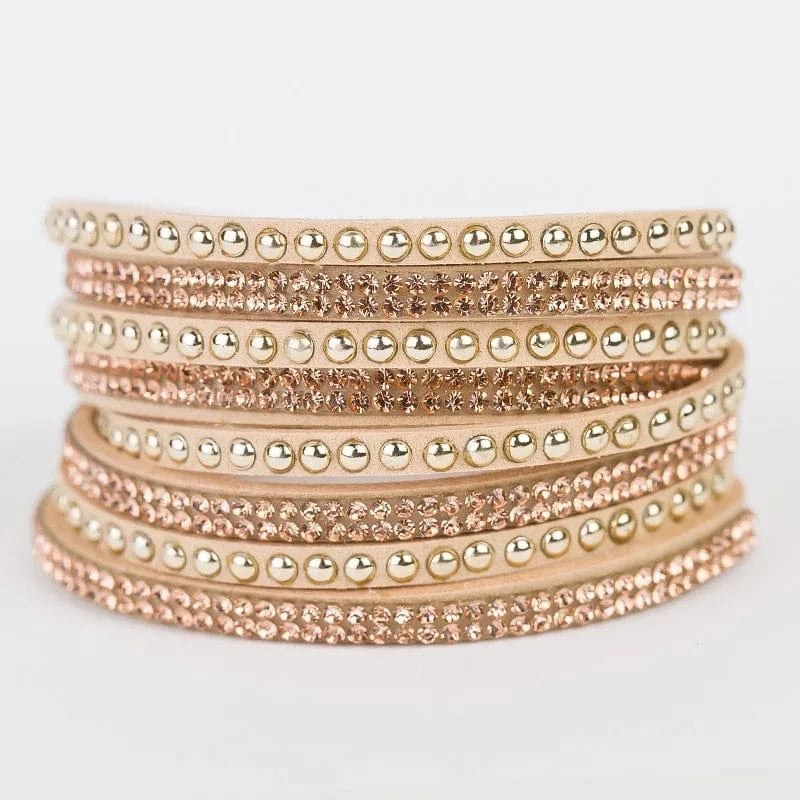wholesale jewelry Fashionable Adjustable Rhinestone  hot drill bangle bracelet  for woman