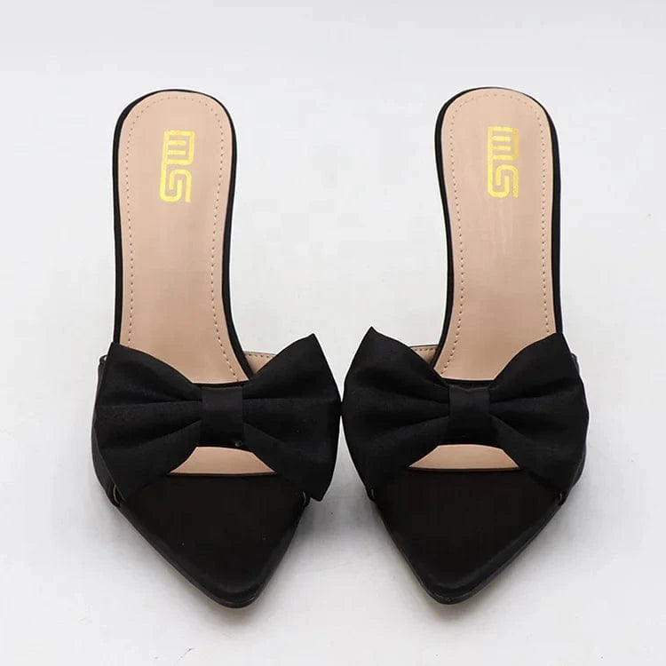 Wholesale New Designer Luxury Women High Thin Heels Dress Shoes Fashion Female Slippers Ladies Heeled Sandals