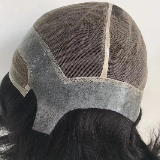 Wholesale Price Ready To Ship man Full cap wig Replacement Hairpieces Toupee for Men Toupee Men's Hair Pieces System