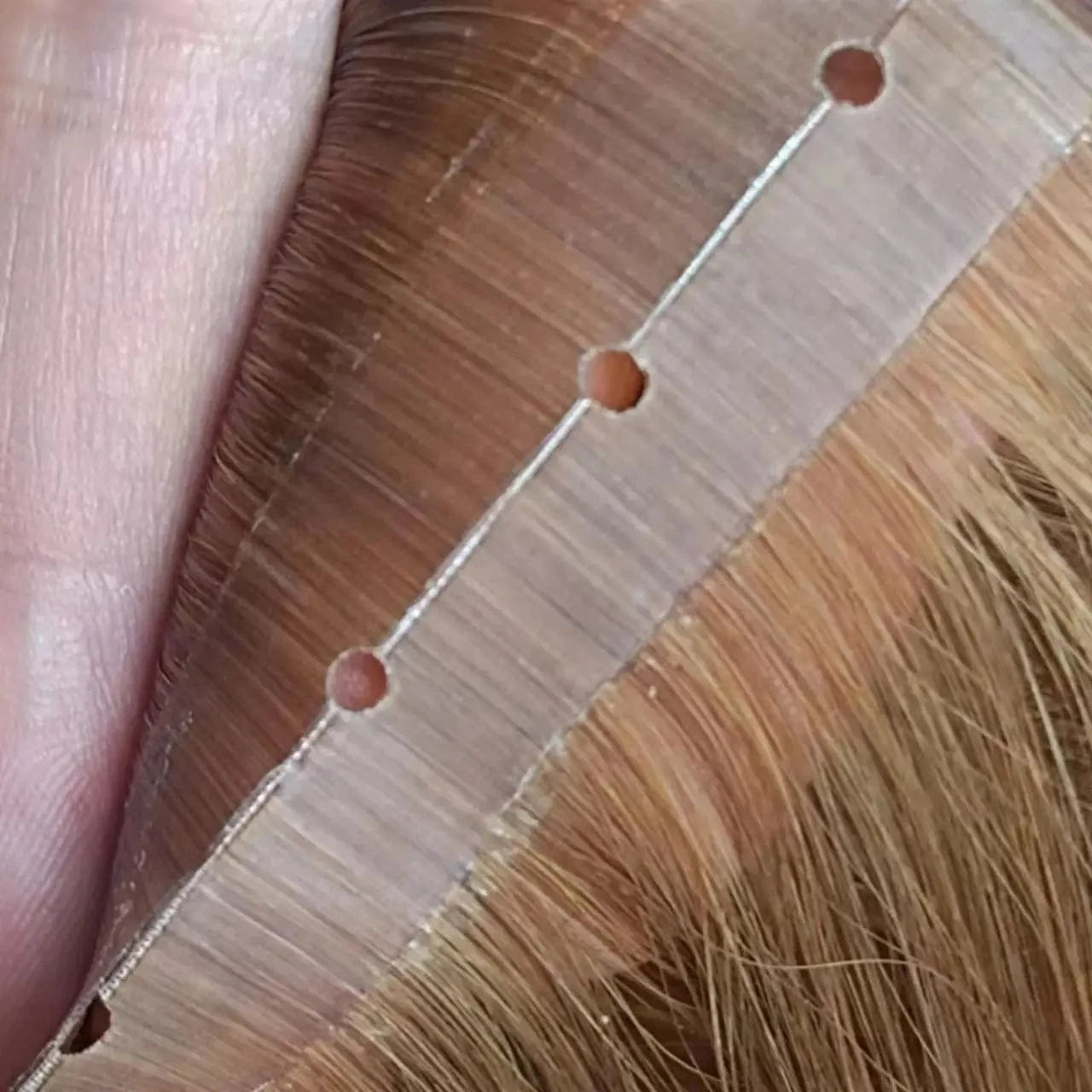 Wholesale Russian remy hair extension invisible tape in extensions ombre blonde color skin weft tape hair extension