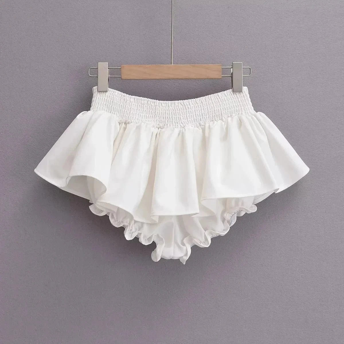 Wholesale summer high quality 2024 fashion pleated ruched cute mini womens skirts