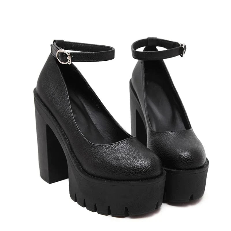 Wholesale super high heel women's shoes stage model thick heel nightclub catwalk shoes 2022