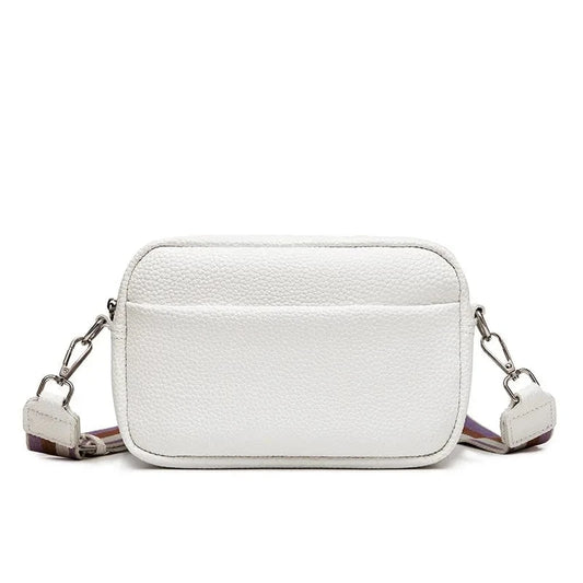 Wholesale Trendy and Fashionable Women's Single Shoulder Crossbody Bags Solid Color Zipper Closure PU Backpacks