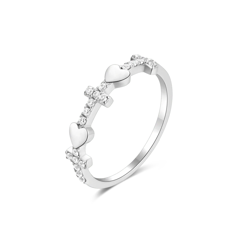 Whosale CZ Zircon Ring 925 Sterling Silver Jewellery Casual Rings Wedding Jewelry For Ladies