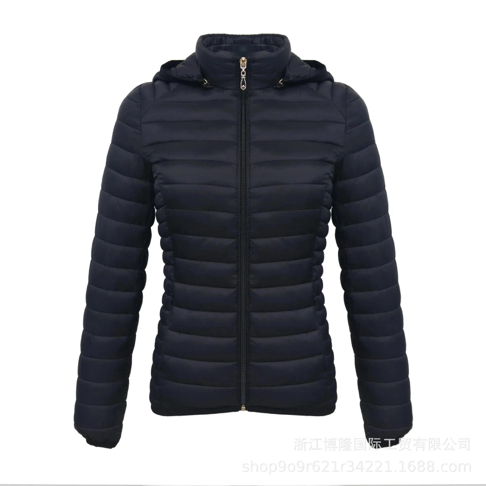 Winter Printed Coat with Hooded Woman Waterproof Warm Softshell puffer Jacket Sportswear Woven Polyester Lining Soft 2025