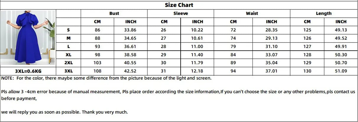 Wmstar Plus Size Dresses for Women Elegant Fashion Office Lady with Bow Maxi Dress New in Summer Clothes Wholesale Dropshipping