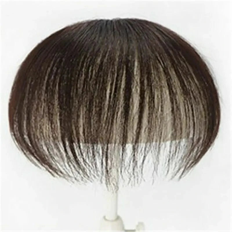 Women Clip In 100% Remy Human Hair Hairpiece Silk Top Closure Topper Wigs Toupee