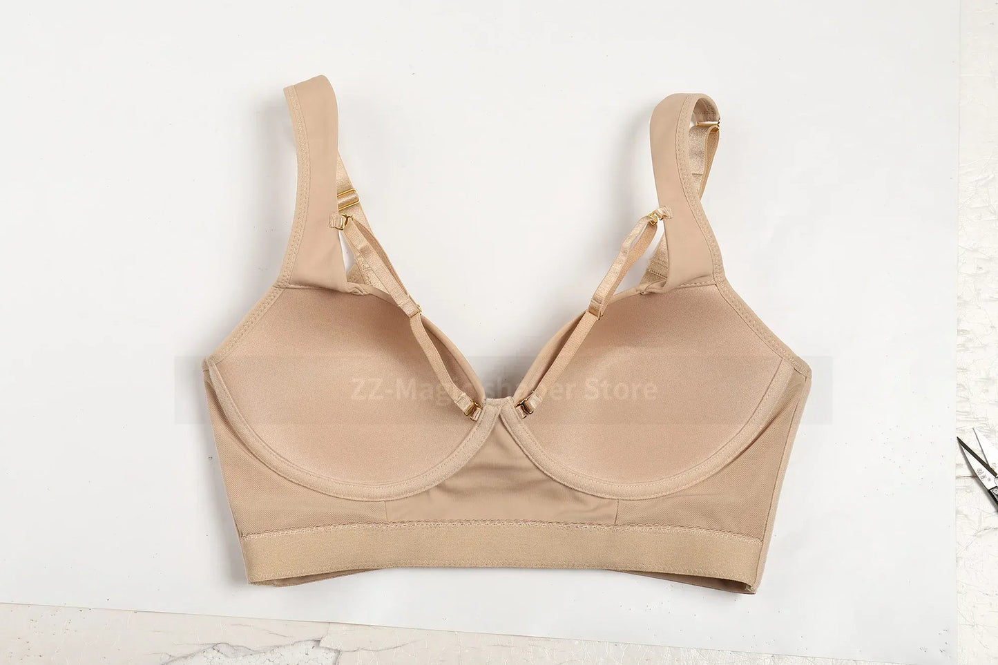Women Plus Size Bras Back Smooth Out Shaper Seamless Beauty Back Sexy Push Up Lingerie Wireless Comfortable Adjustable Underwear - SN Wigs & More