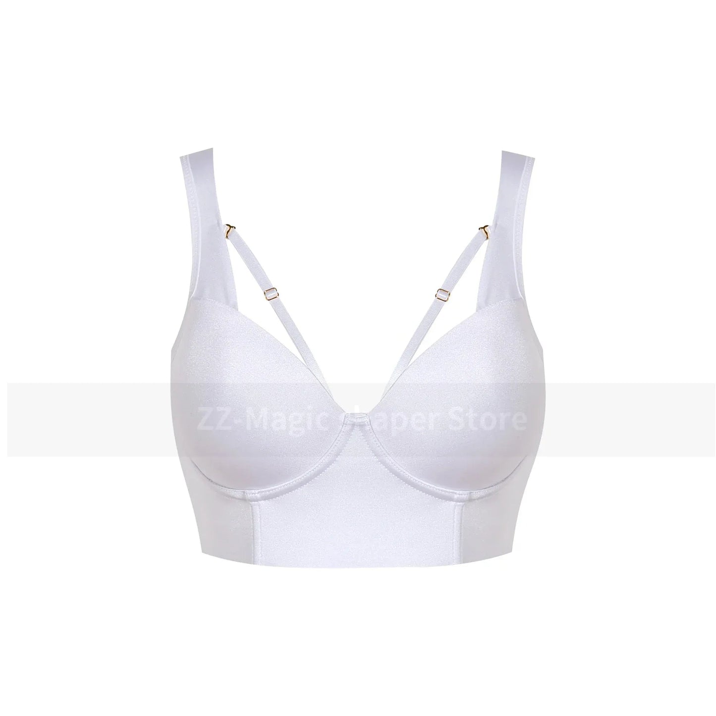 Women Plus Size Bras Back Smooth Out Shaper Seamless Beauty Back Sexy Push Up Lingerie Wireless Comfortable Adjustable Underwear - SN Wigs & More