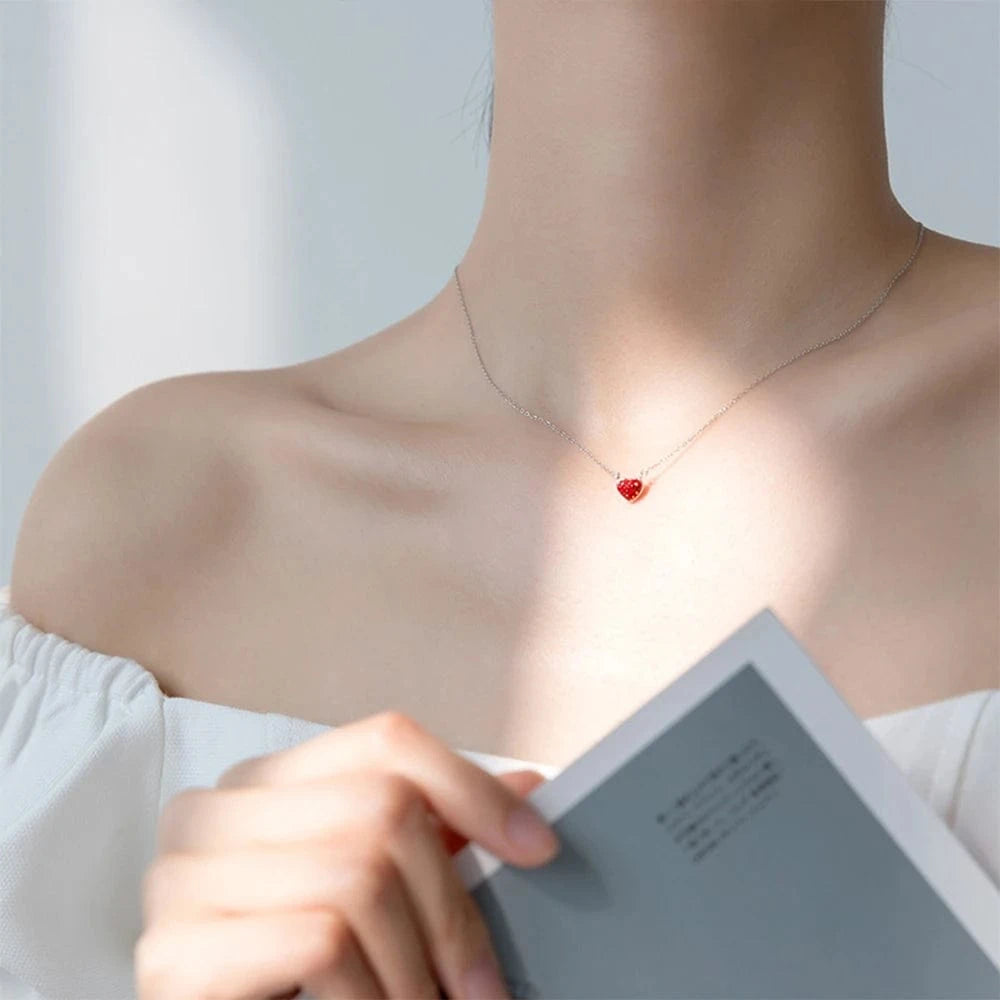 Women Real Multi Layer 18k Gold Plated 925 Sterling Silver Necklace Jewelry