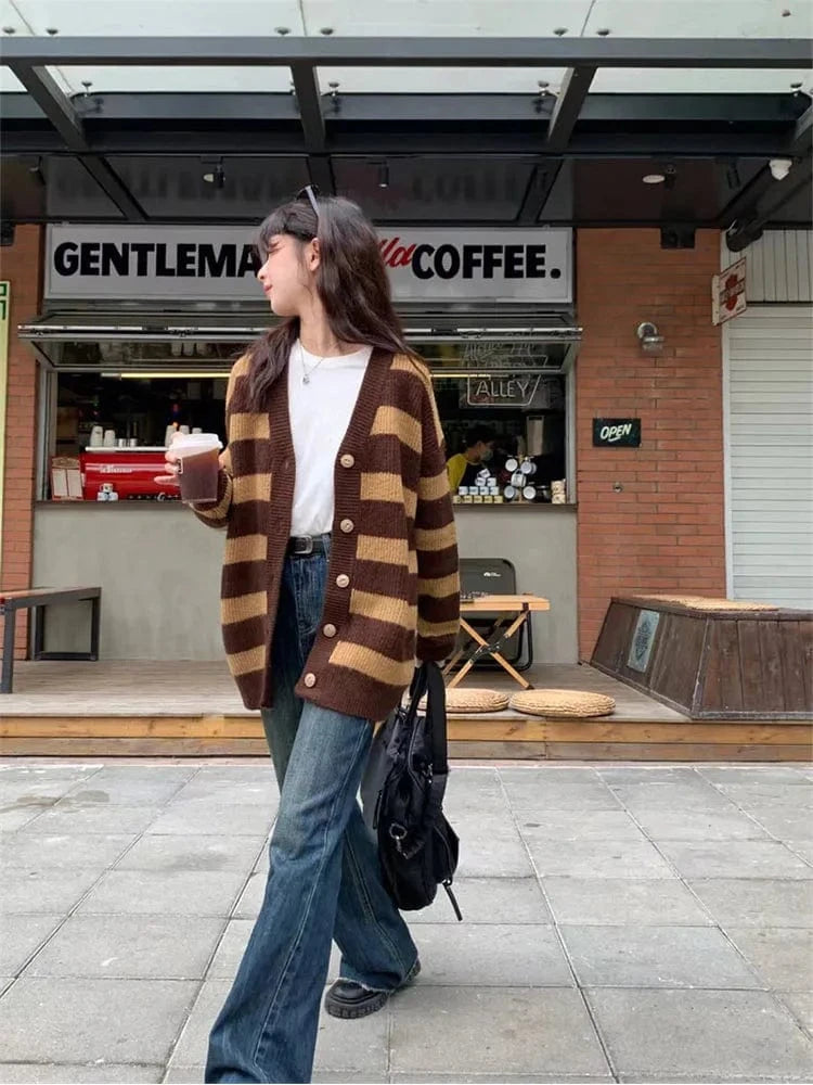 Women's Blue Wide Leg Jeans Star Pocket Vintage Straight Pants High Waist Baggy Streetwear Casual Denim Trouser Ladies 2022 New