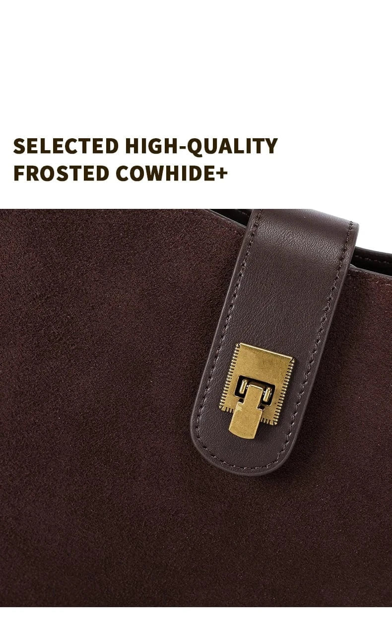 Women‘s Cowhide Genuine Leather Shoulder Bag Ladies Soft Cow Real Leather Handbag Female Fashion Luxury Design Crossbody Bags